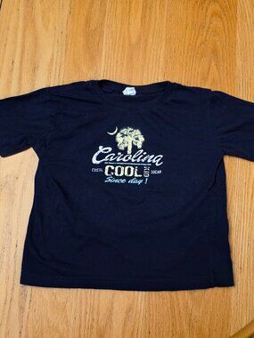 Carolina Cool Kids Navy T-Shirt Size 4
